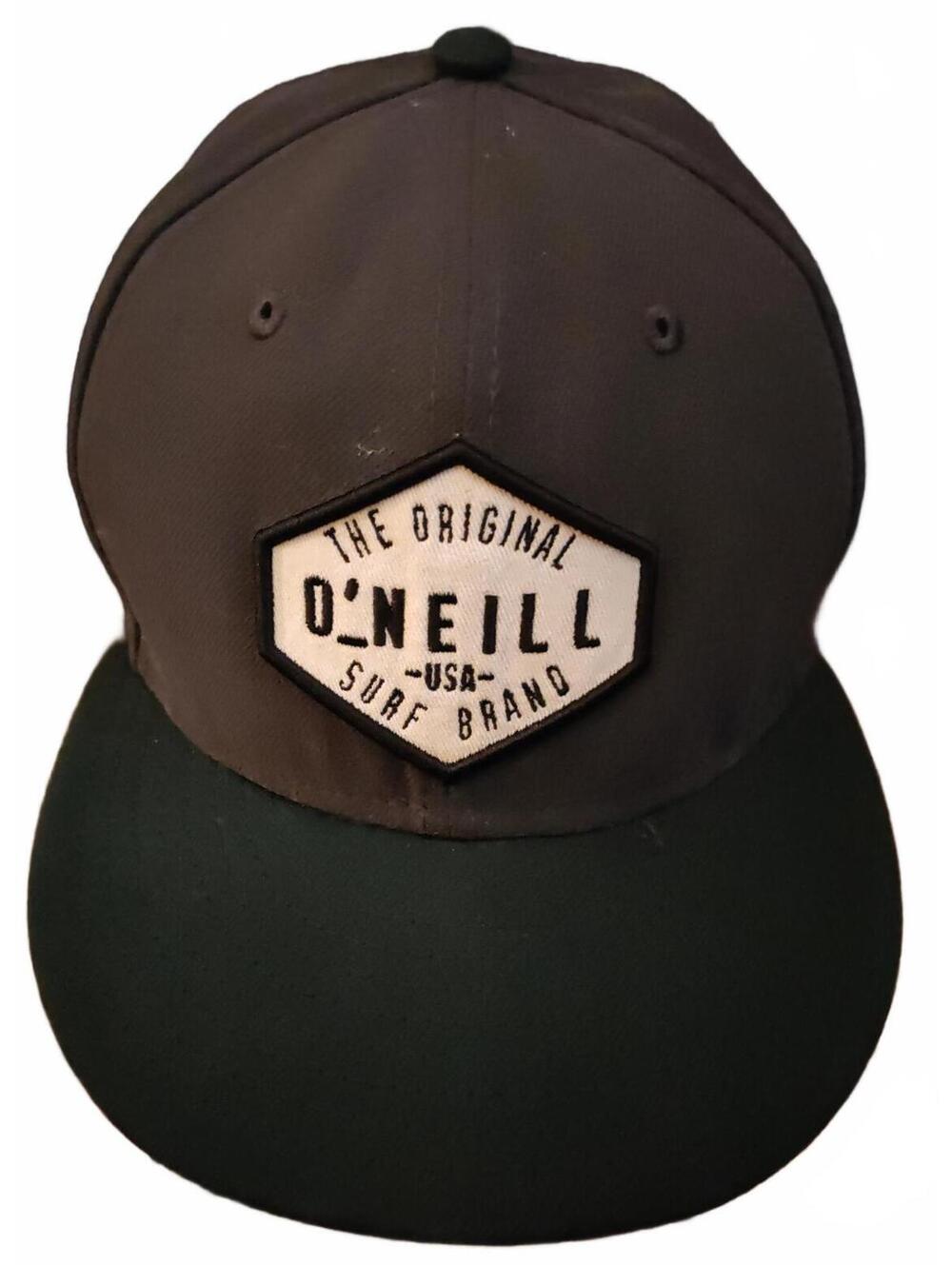 O'Neill Surf + New Era Collab - gray w green bill snapback